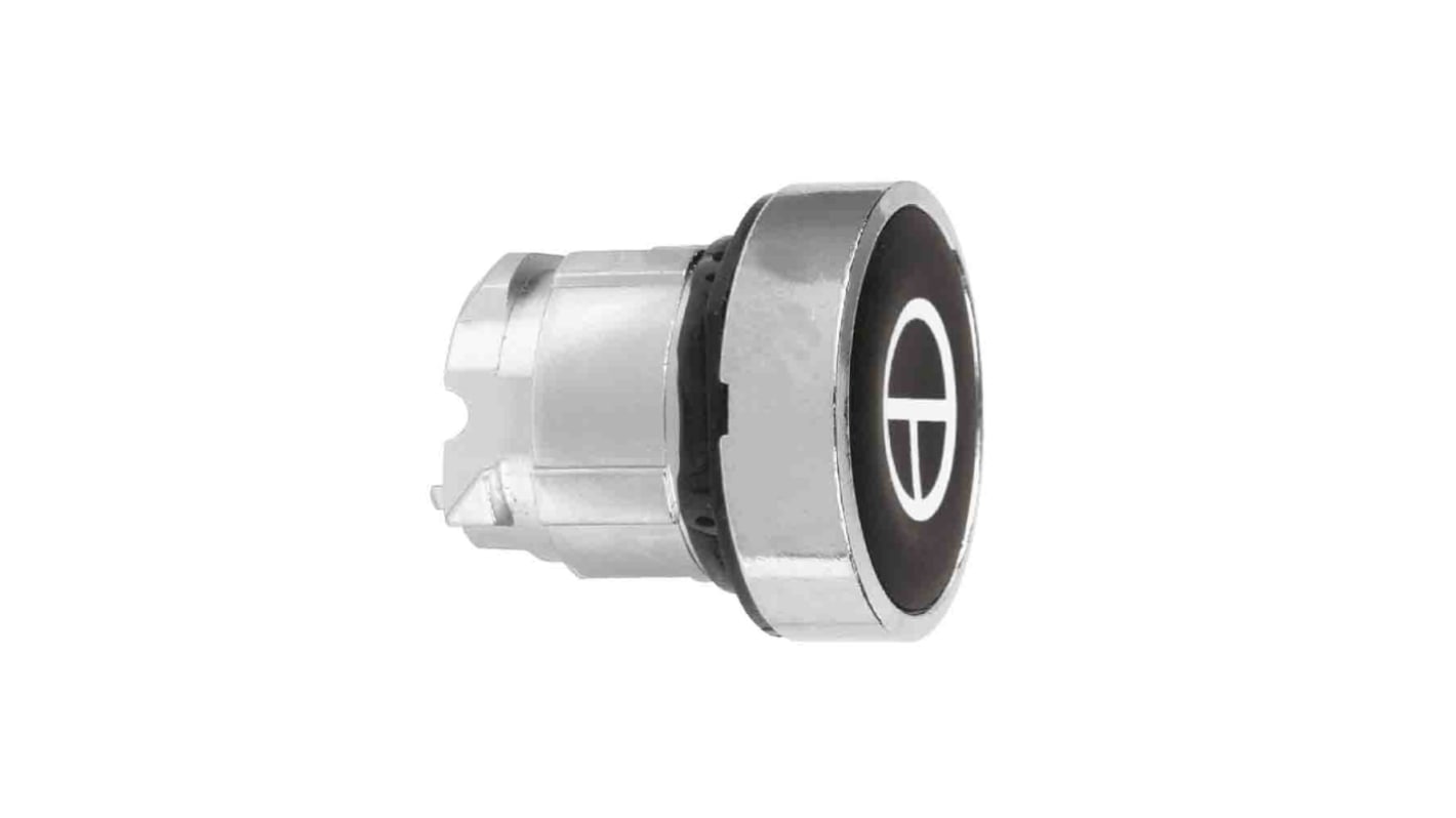 Schneider Electric Harmony XB4 Series Black Push Button Head, 22mm Cutout