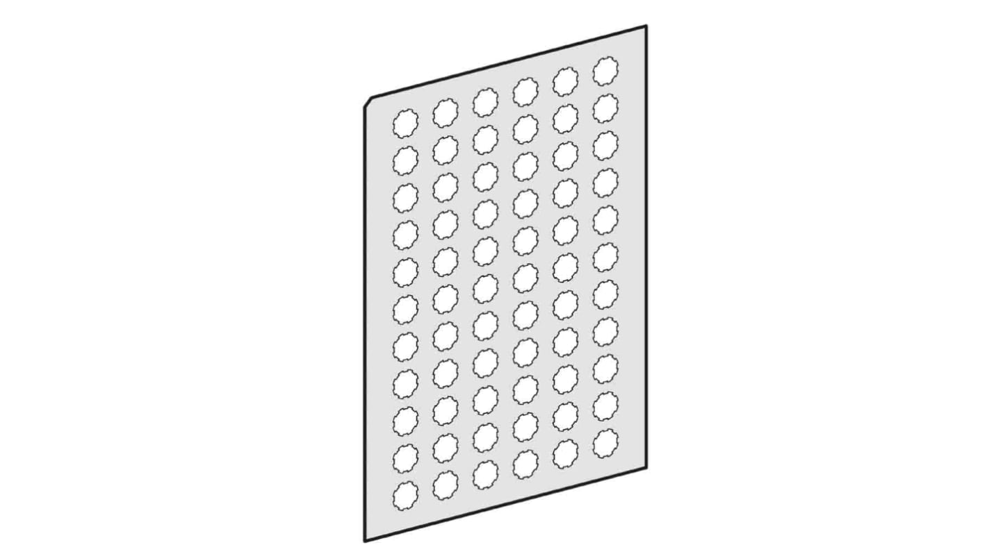 Schneider Electric Harmony XB4 Beschriftungsplatte Markierungszubehör für Drucktasten der Serien XB5A und XB4B.