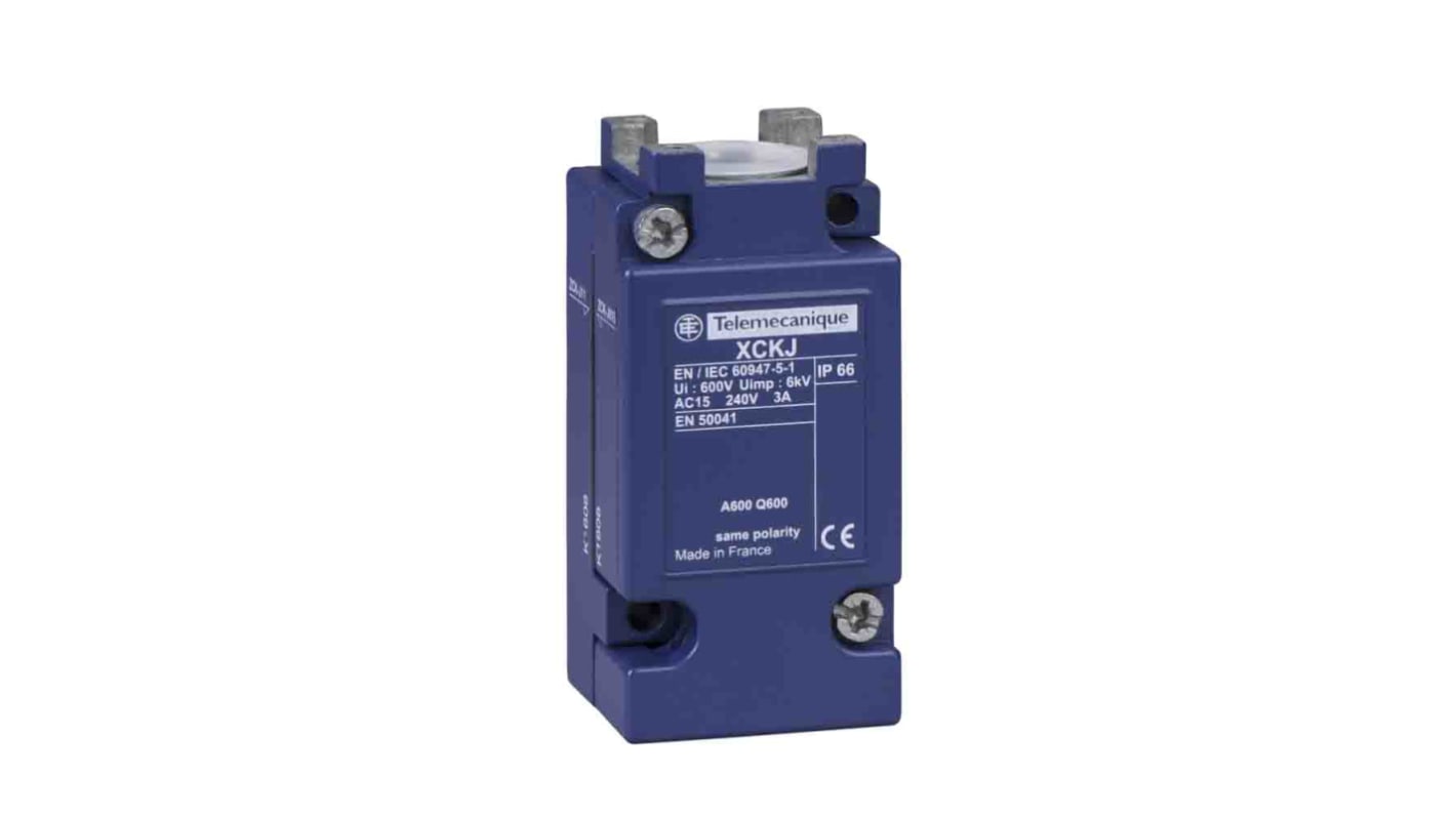 Telemecanique Sensors Limit Switch, 2CO, IP66, DP, Metal Housing, 500V ac Max, 10A Max