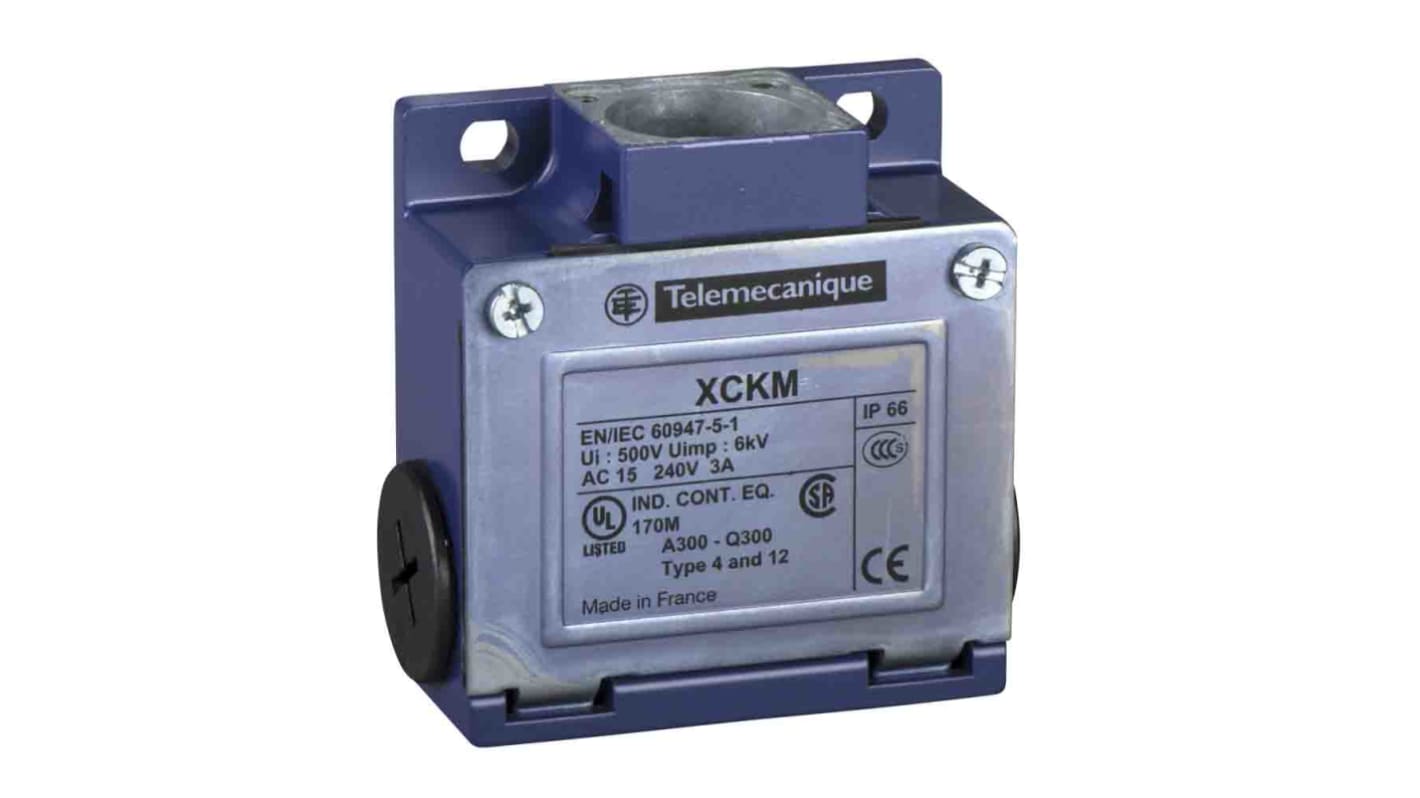 Telemecanique Sensors Limit Switch, 2NC/1NO, IP66, Metal Housing, 400V ac Max, 6A Max