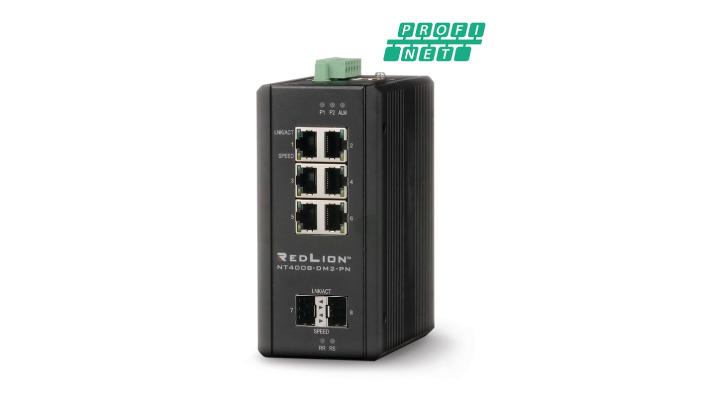 Switch Ethernet Red Lion, 6 RJ45