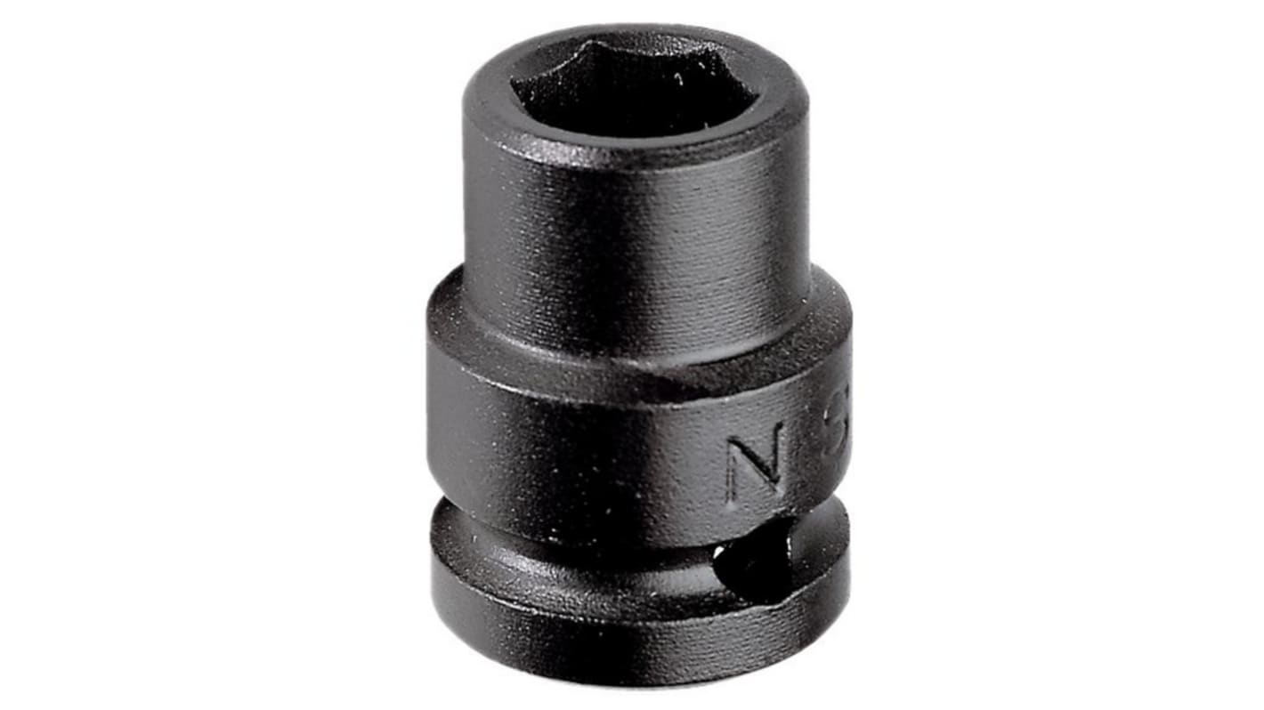 SAM 38mm, 1/2 in Drive Impact Socket Hexagon, 80 mm length