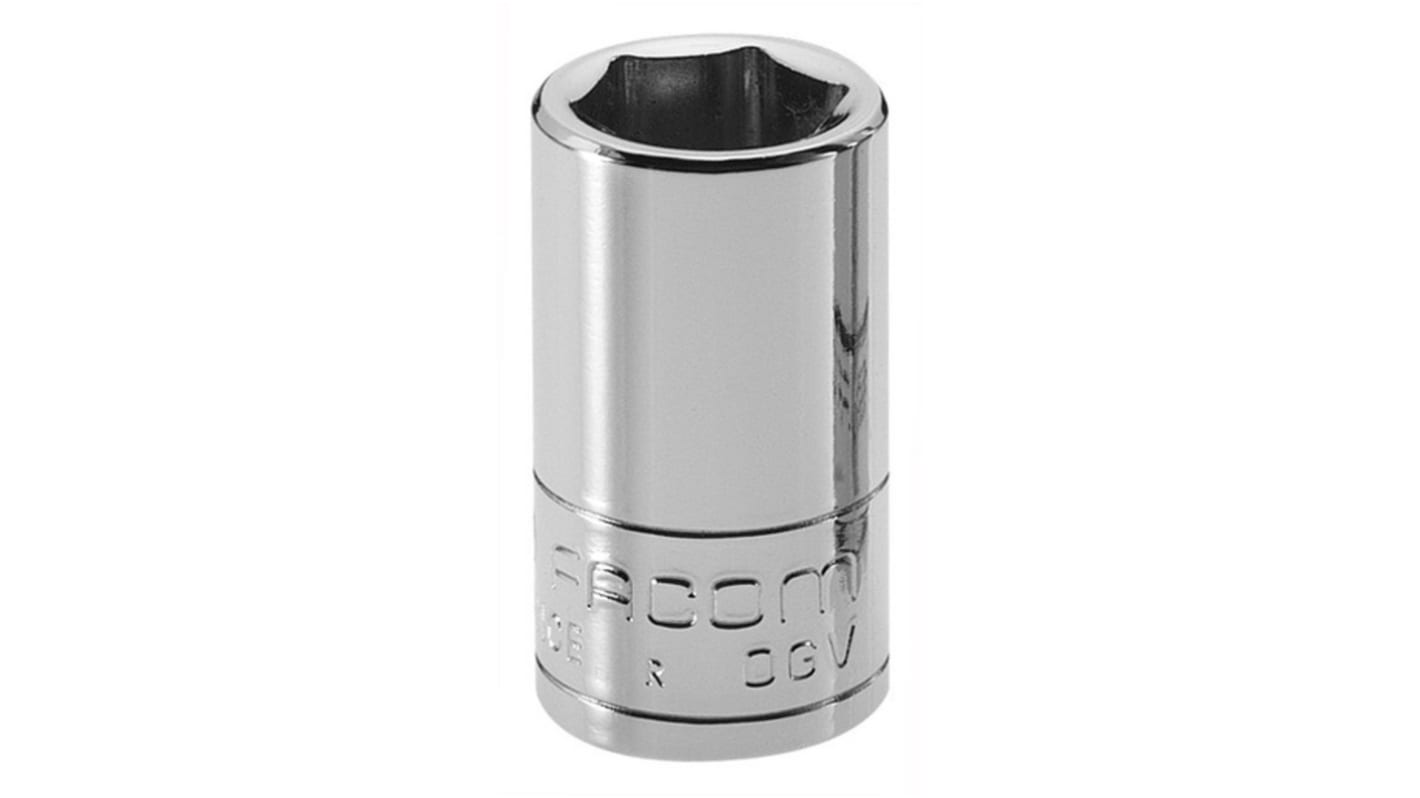 SAM 1/4 in Drive 5.5mm Standard Socket, 6 point, 22 mm Overall Length