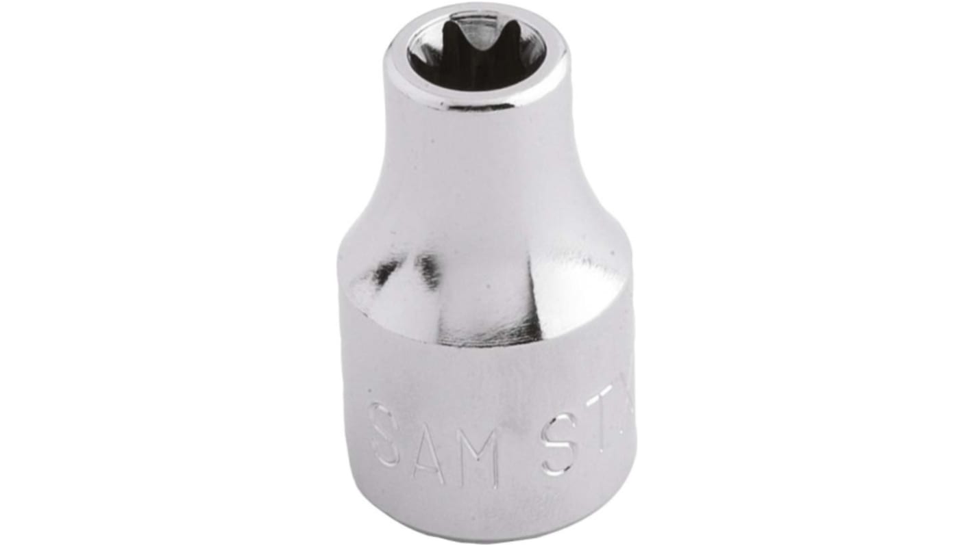 SAM E10 Standard Socket, e-Torx, 36 mm Overall Length