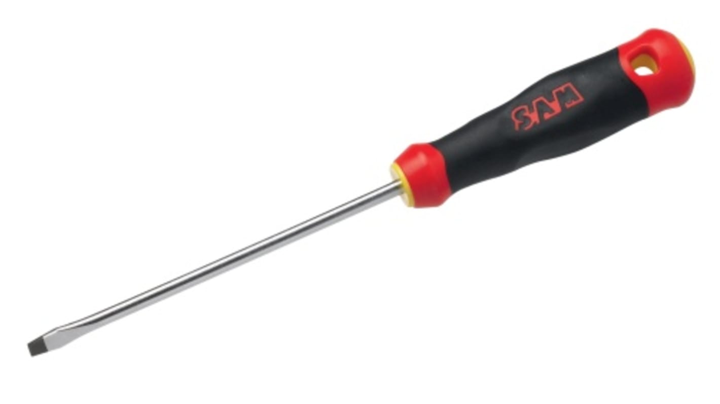 SAM Slotted Screwdriver, 175 mm Blade, 304.6 mm Overall