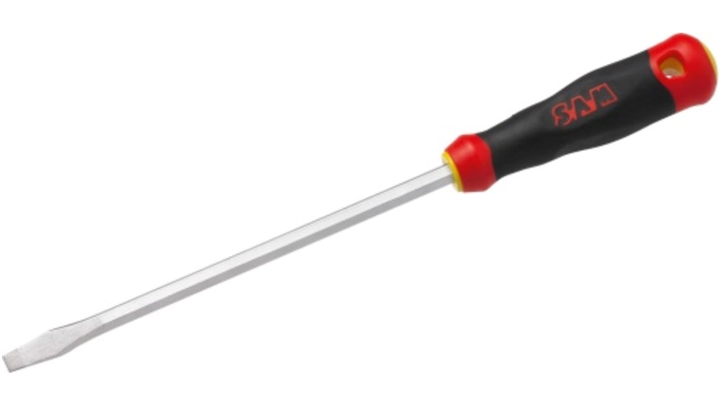 SAM Slotted Screwdriver, 200 mm Blade, 329.6 mm Overall