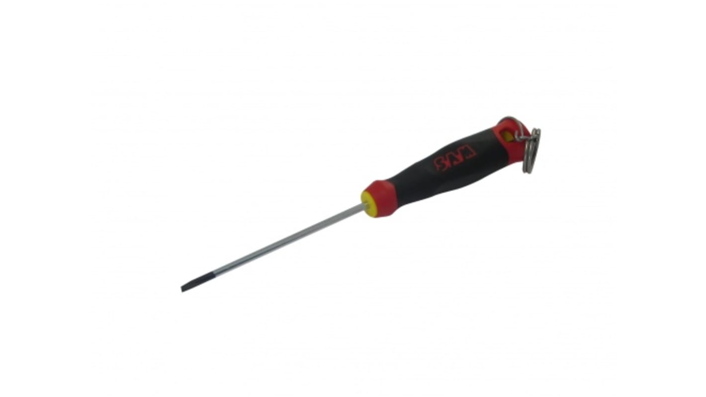 SAM Slotted Screwdriver, 75 mm Blade, 156.6 mm Overall