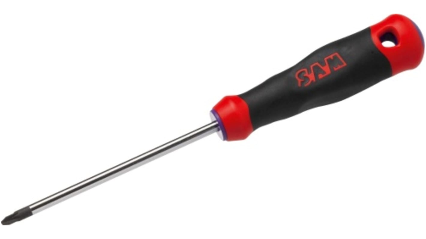 SAM Pozidriv Screwdriver, 150 mm Blade, 279.6 mm Overall