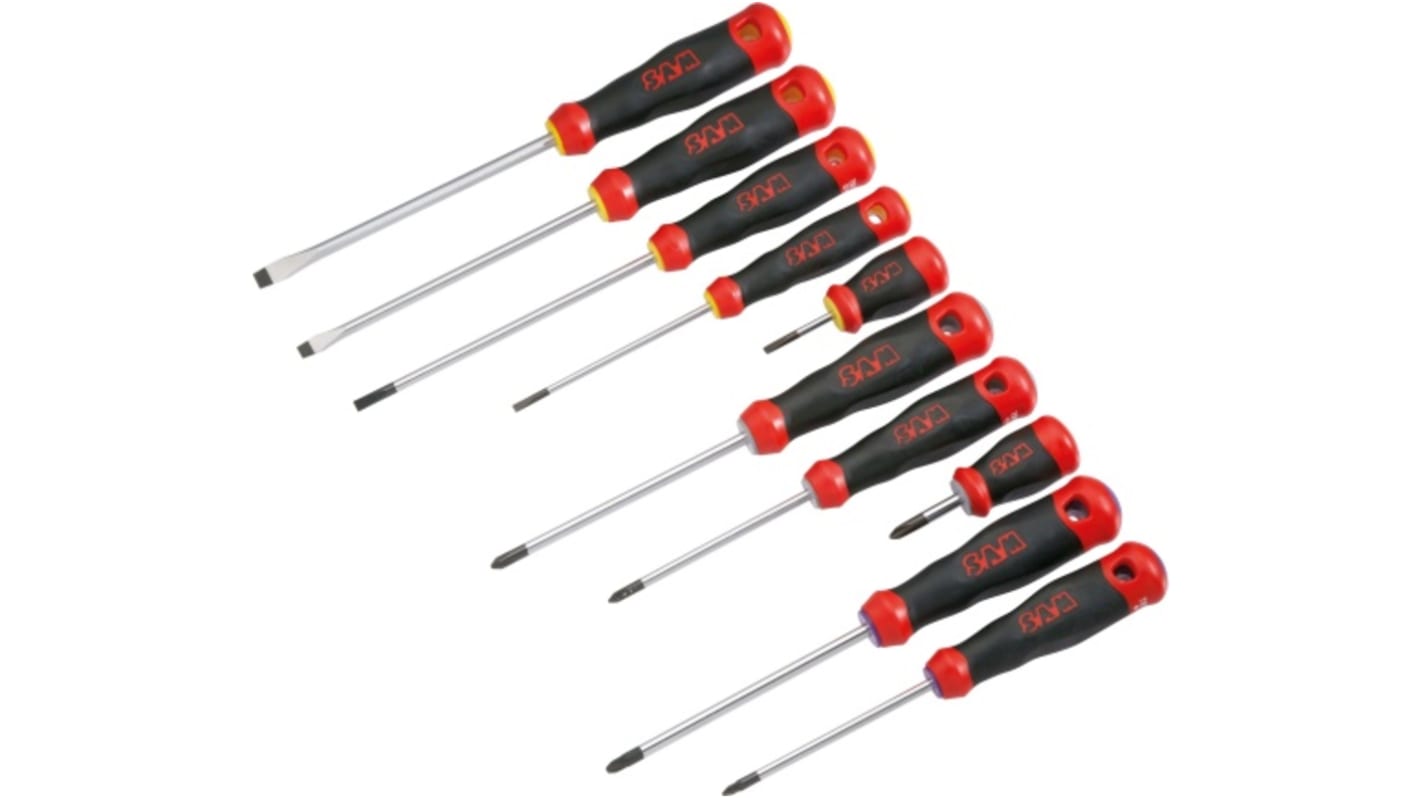 SAM Screwdriver Set, 10-Piece