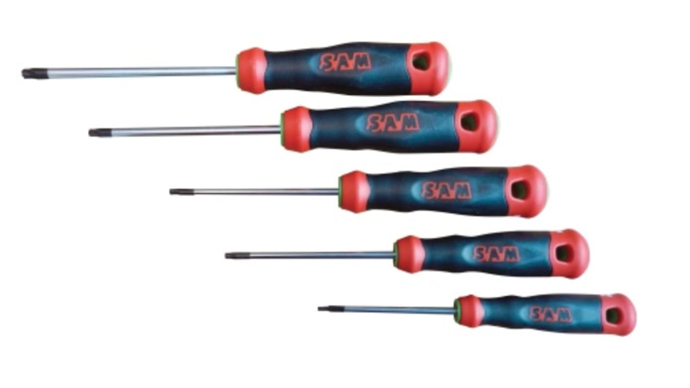 SAM Torx Screwdriver Set, 5-Piece