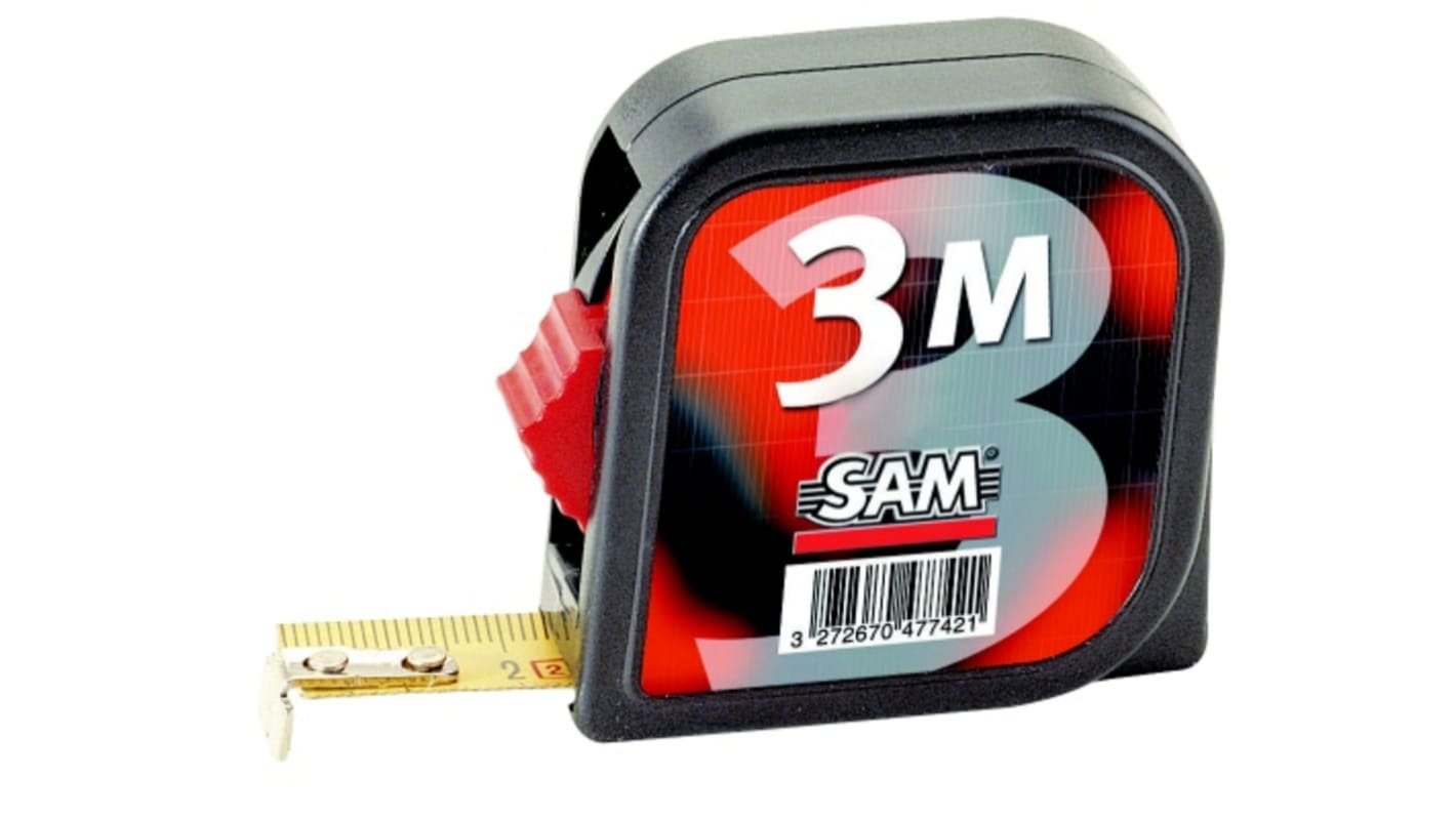 SAM UD Maßband, L. 2m 16 mm metrisch