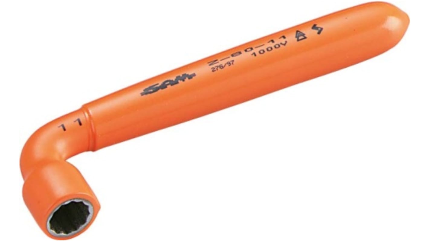 SAM Tubular Box Spanner, 118 mm Overall, VDE/1000V