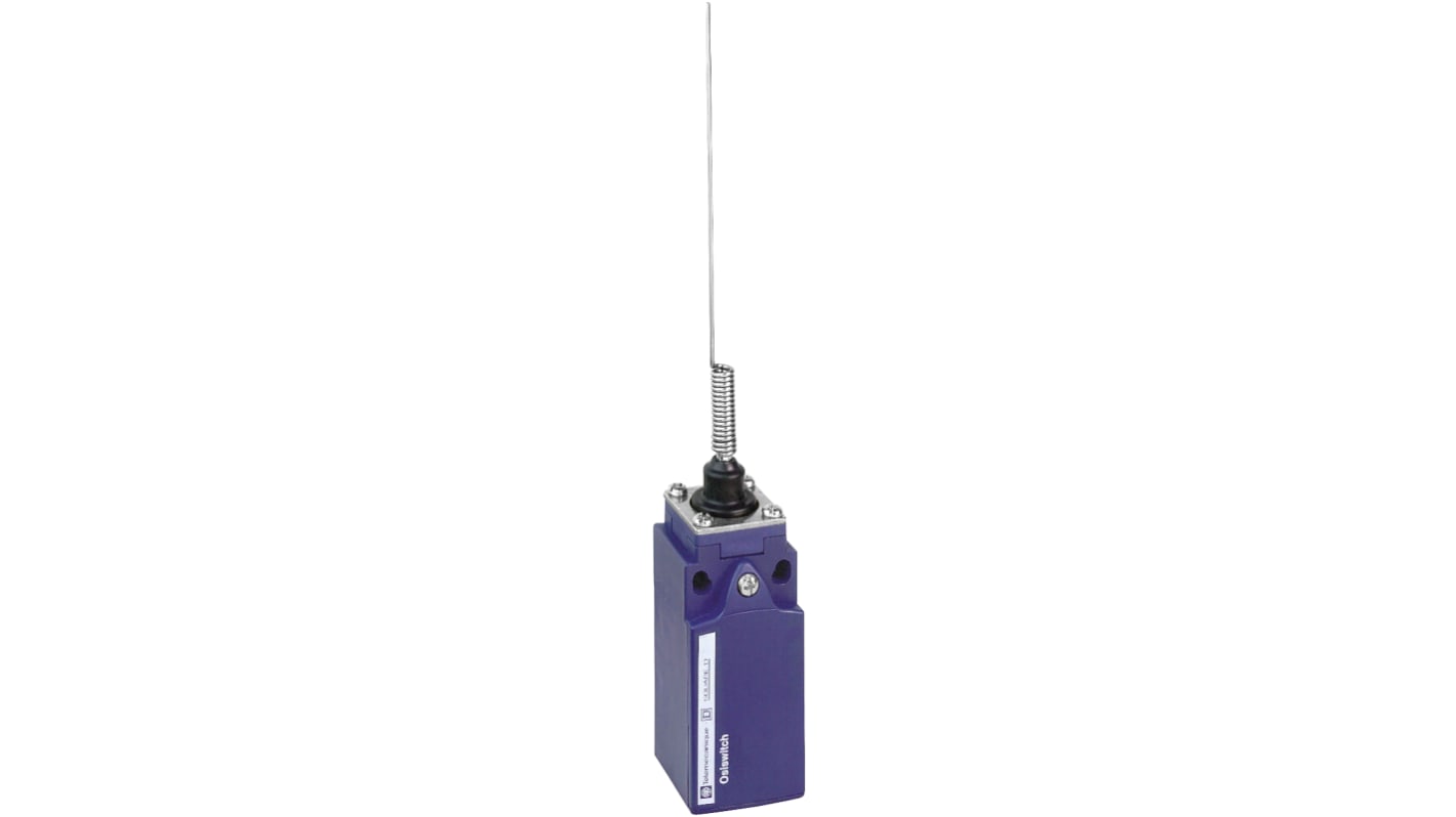 Telemecanique Sensors Cats Whisker Limit Switch, 1NC/1NO, IP66, IP67, Plastic Housing, 10A Max