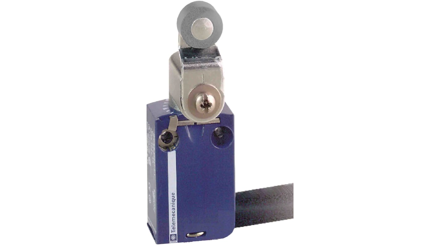 Telemecanique Sensors Roller Limit Switch, 1NC/1NO, IP66, IP67, Metal Housing, 6A Max