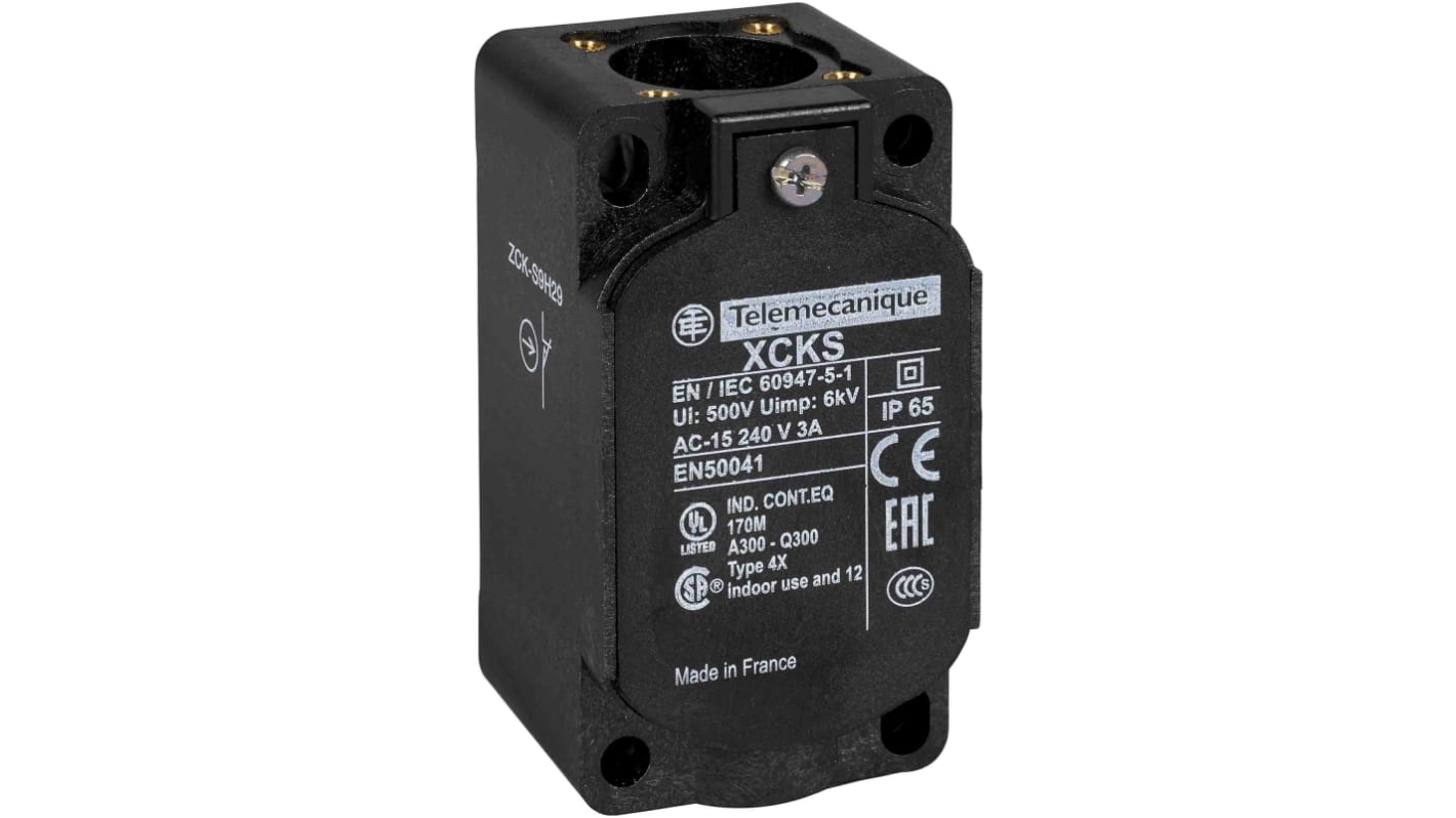 Telemecanique Sensors Limit Switch Contact Block, OsiSense XC, 2CO