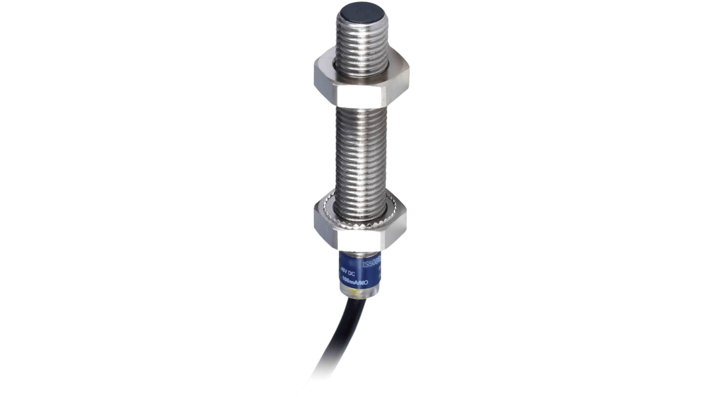 Telemecanique Sensors Inductive Barrel-Style Proximity Sensor, 1.5 mm Detection, 24 V dc, IP67