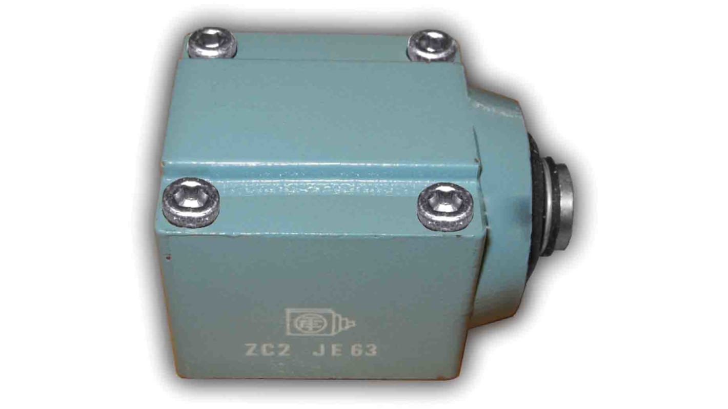 Cabezal del interruptor de final de carrera Telemecanique Sensors serie OsiSense XC ZC2JE63, para uso con XC2J