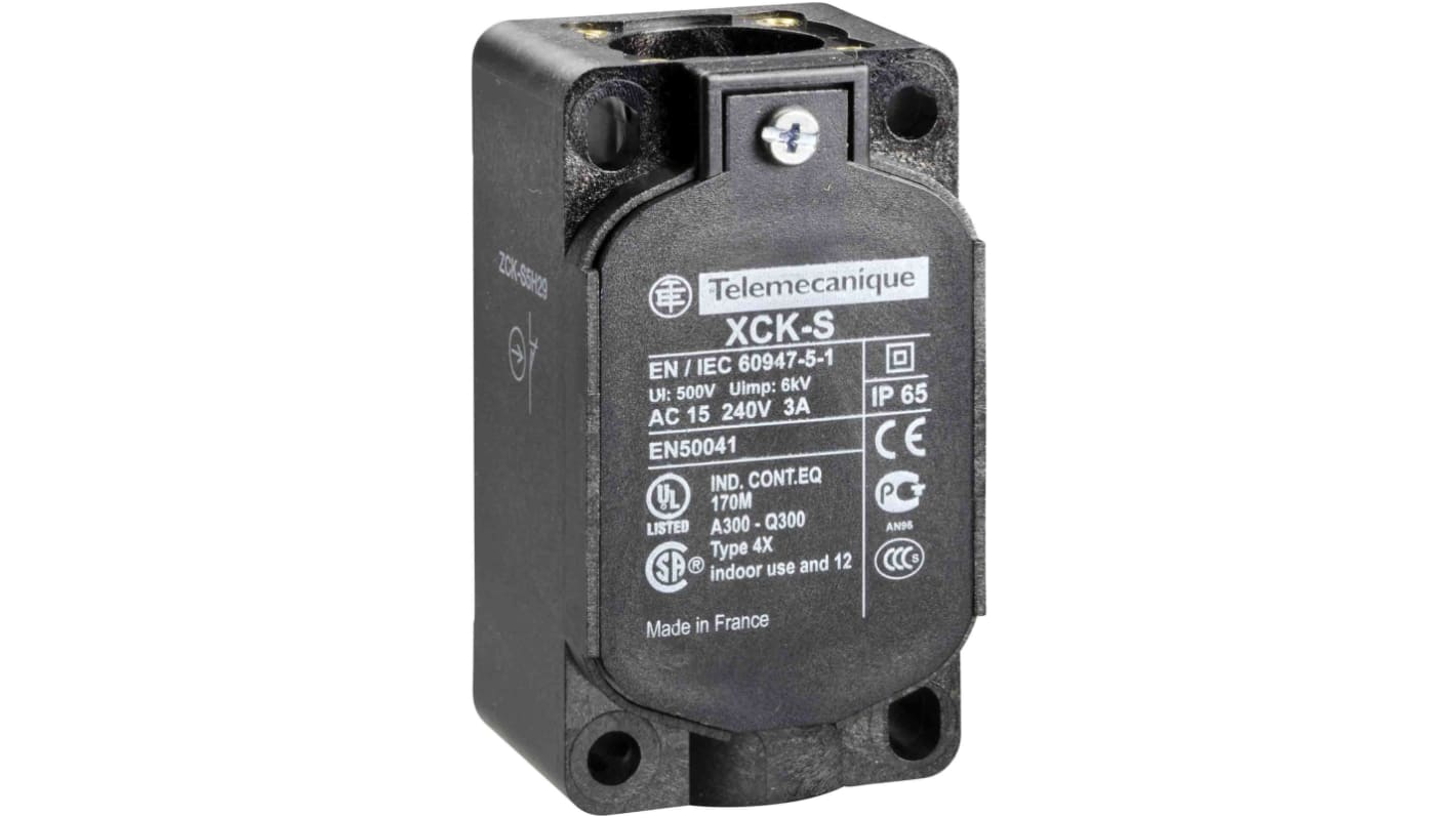 Telemecanique Sensors Limit Switch, 1NC/1NO, IP66, IP67, Plastic Housing, 10A Max