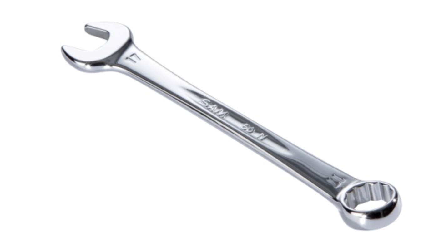 SAM Combination Spanner, 22mm, Metric, Height Safe, Double Ended, 242.5 mm Overall