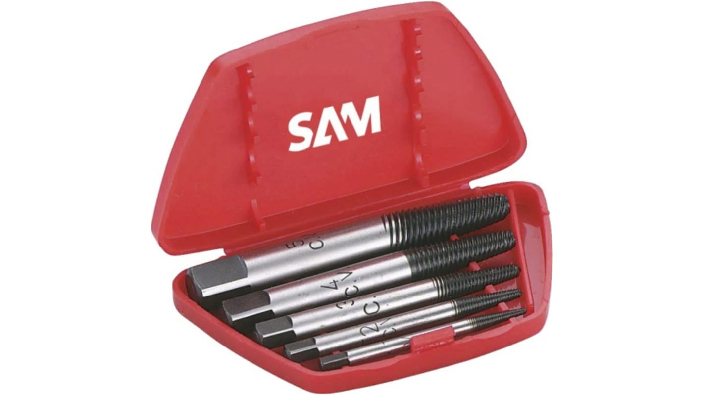 SAM 5 piece Screw Extractor