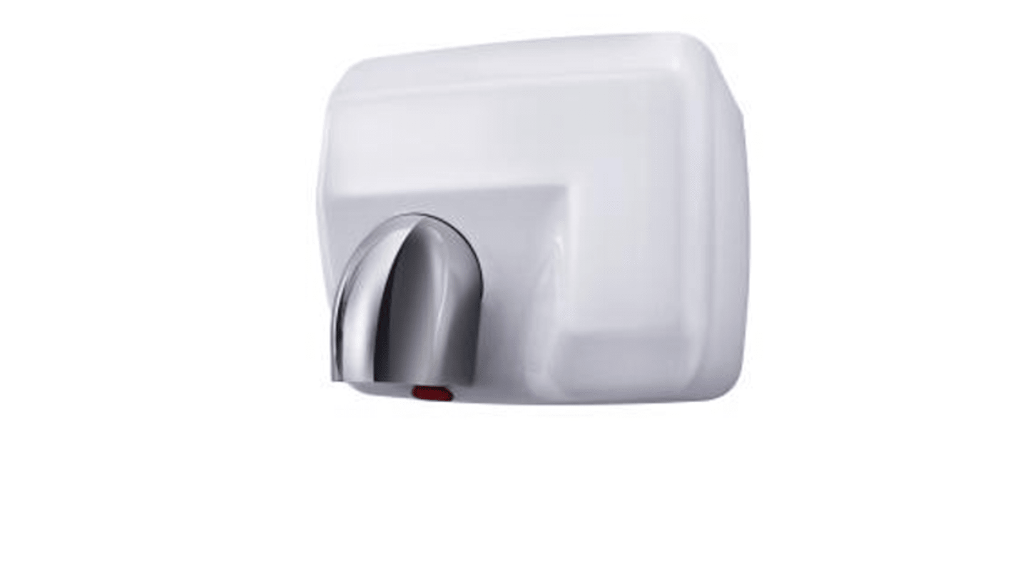 RS PRO Automatic Steel 2.3kW Hand Dryer, 208mm x 237mm x 270mm