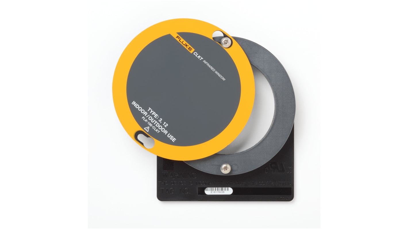 Fluke Black IP65 Inspection Window for use with NEMA Type 3/12