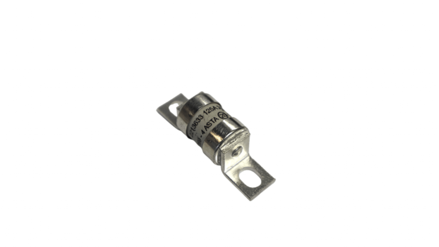 RS PRO 125A Bolted Tag Fuse, 120 V dc, 240 V ac, 59mm