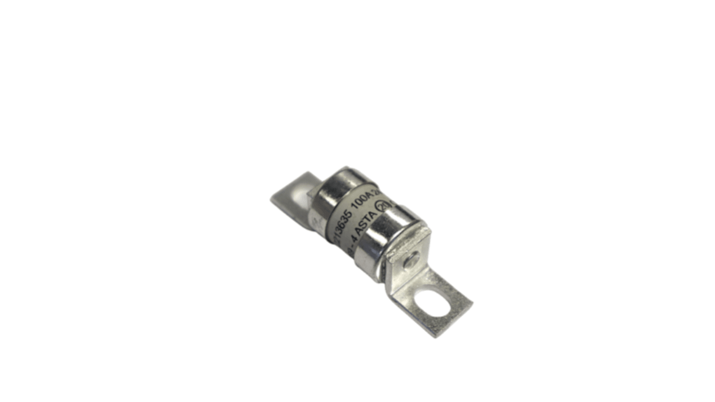 RS PRO 100A Bolted Tag Fuse, 120 V dc, 240 V ac, 41.8mm