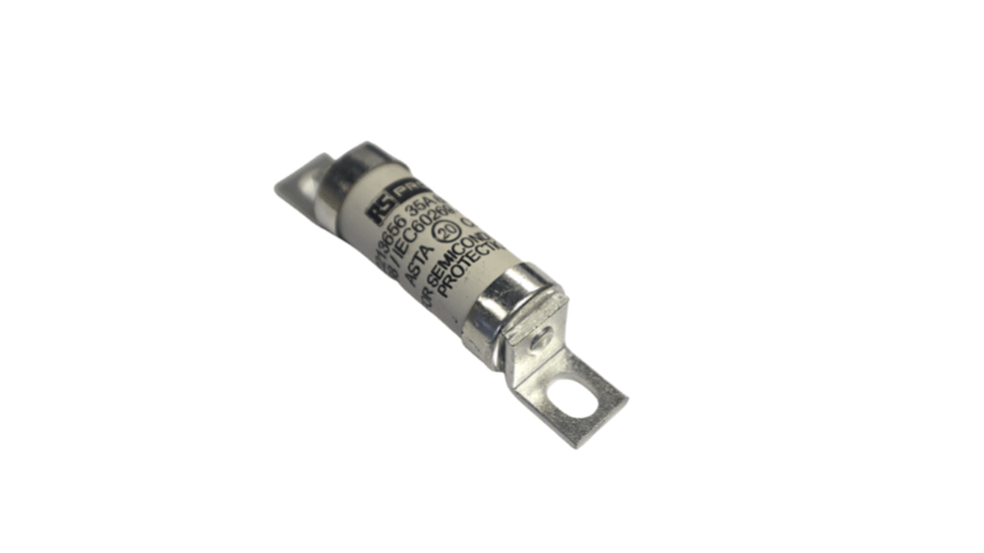 RS PRO 35A Bolted Tag Fuse, 350 V dc, 690 V ac, 63.5mm
