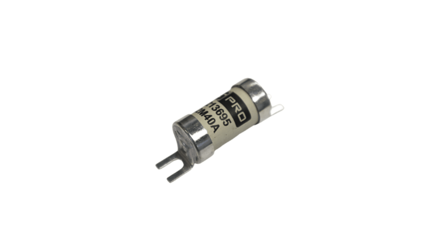 RS PRO 32 A, 40 A Slotted Tag Fuse, A1, 250 V dc, 415 V ac, 44.5mm