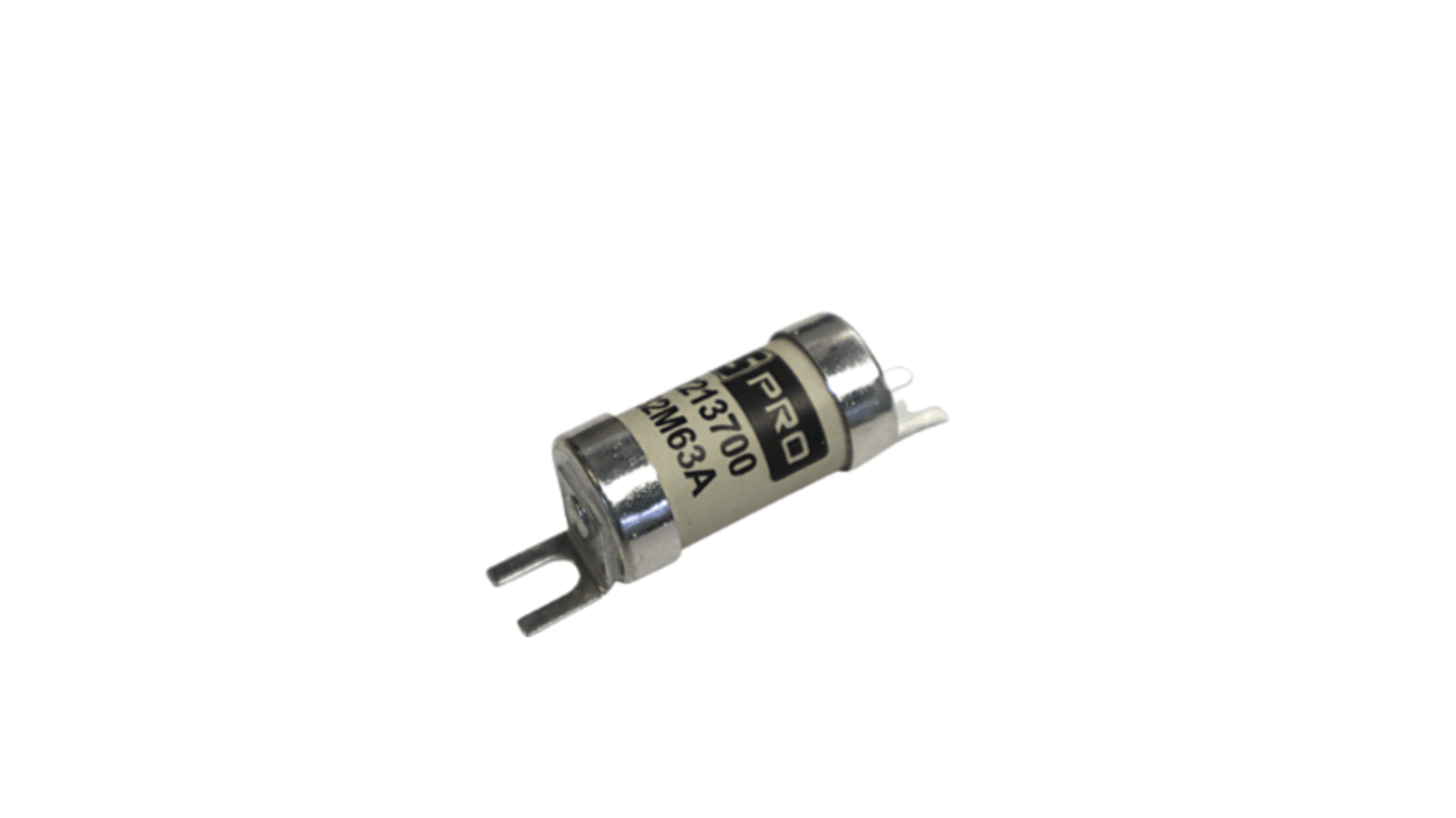 RS PRO 32 A, 63 A Slotted Tag Fuse, A1, 250 V dc, 415 V ac, 44.5mm