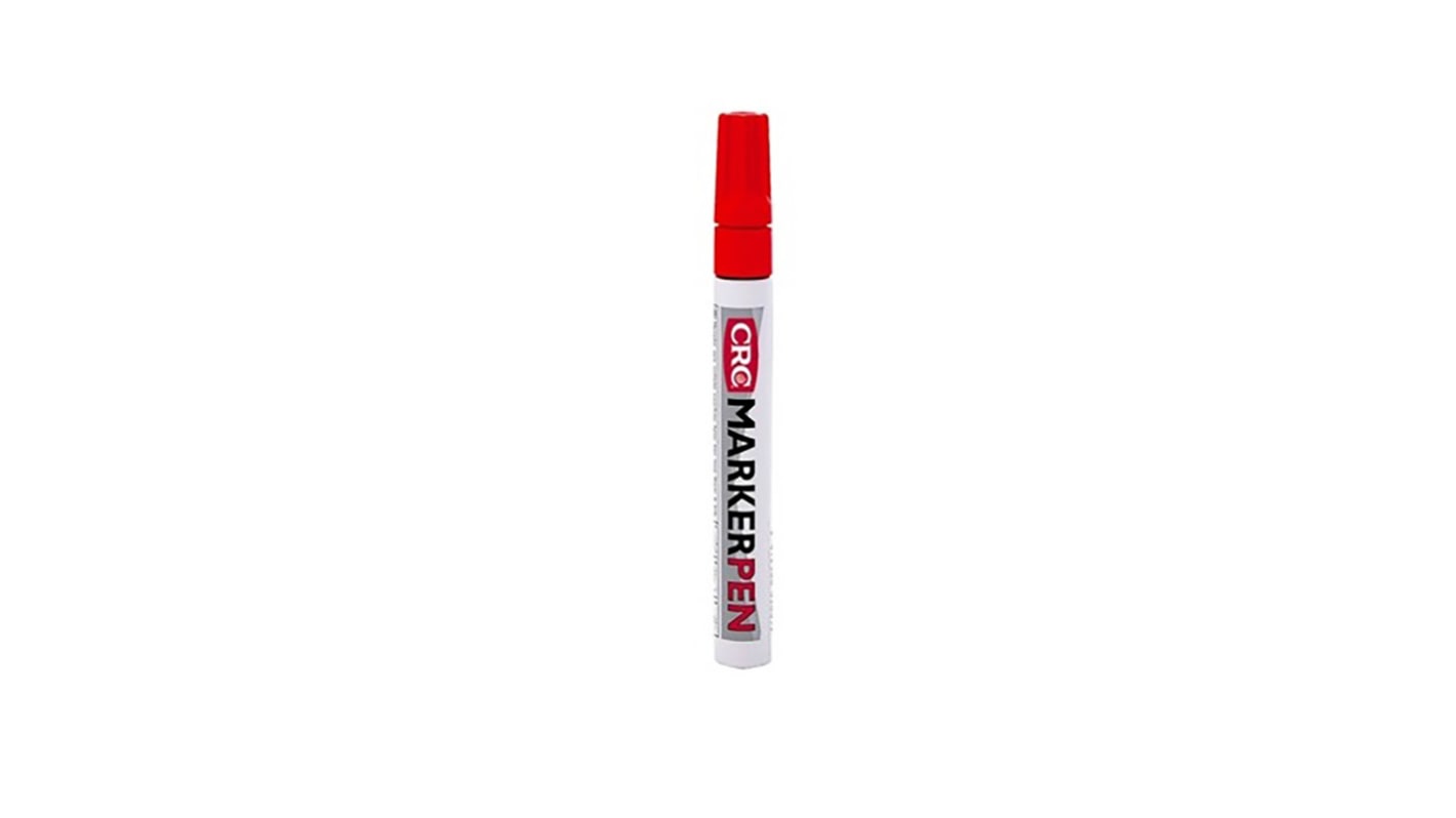 CRC 3 mm Tip Red Marker Pen