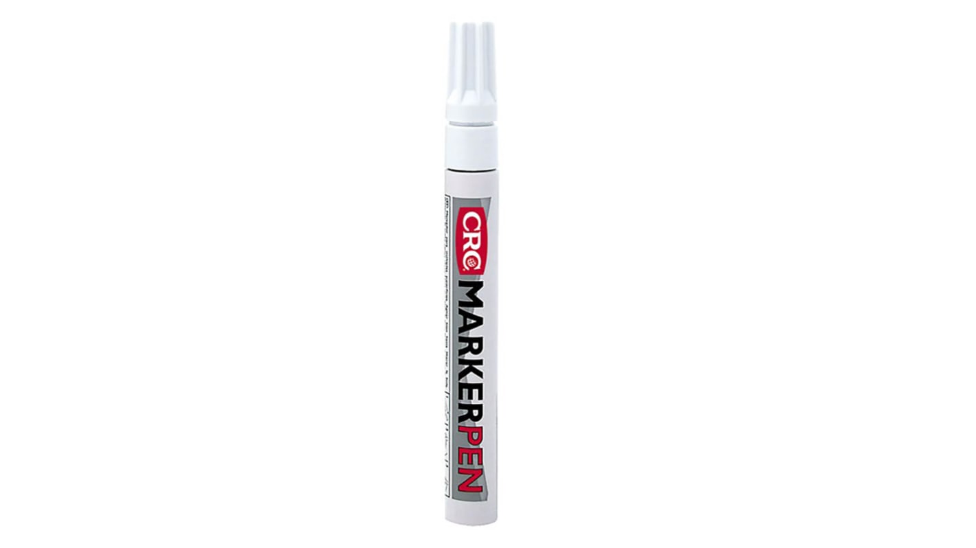 CRC 3 mm Tip White Marker Pen