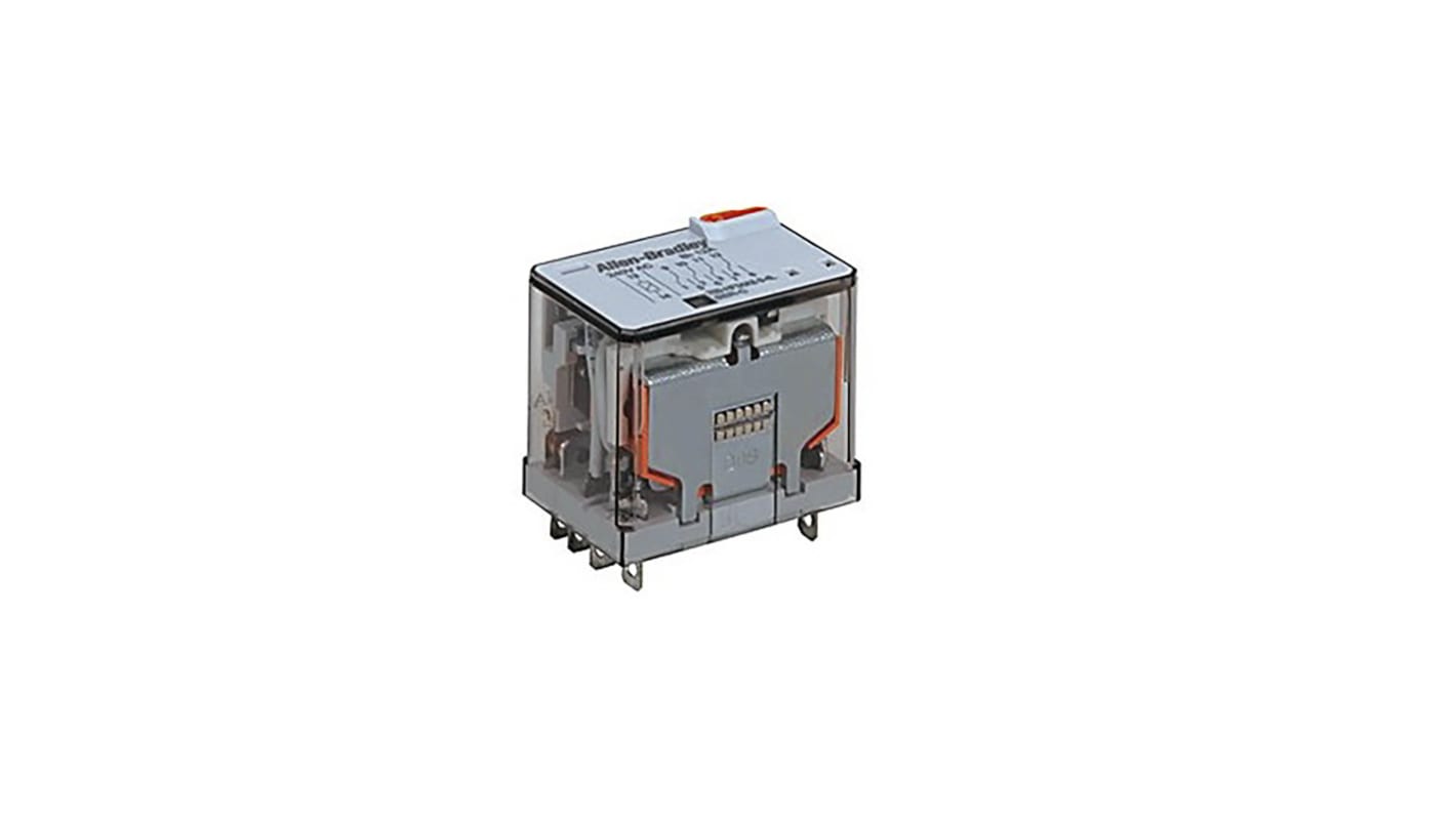 Relais Rockwell Automation 700-HF, 2 RT, bobine 120V c.a. Enfichable 1W