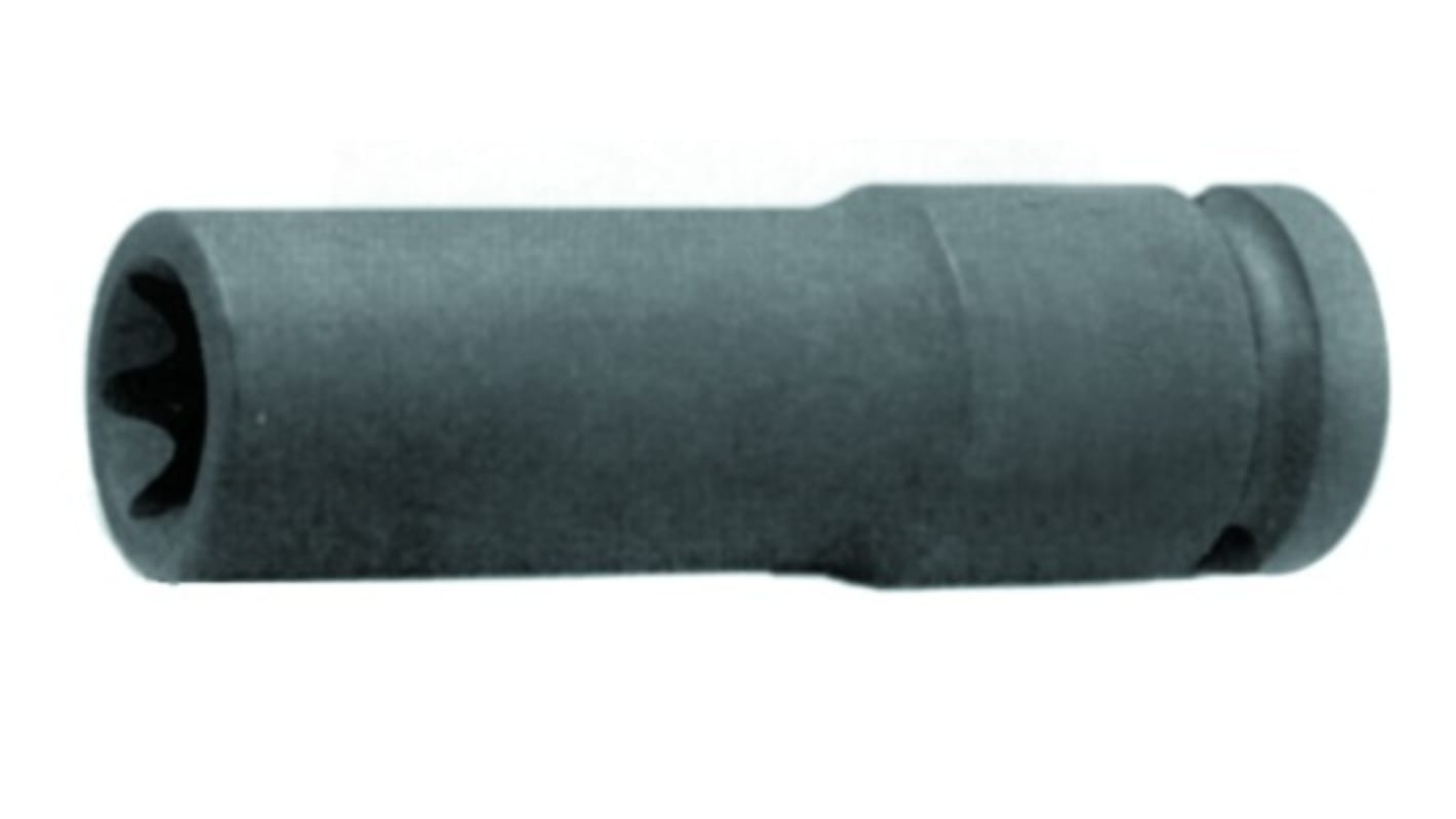 Vaso de impacto SAM perfil Torx de 1/2plg, longitud 80 mm