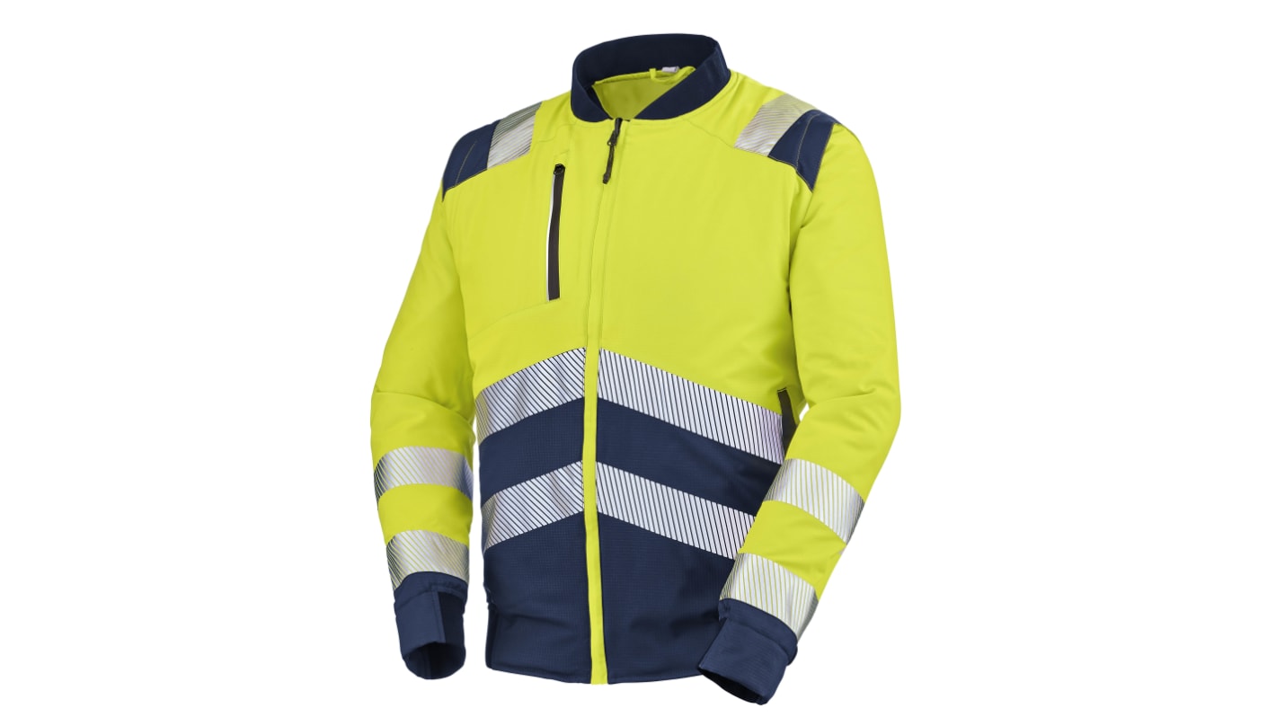 Veste haute visibilité Cepovett Safety, Jaune/Bleu marine, taille M, Unisexe