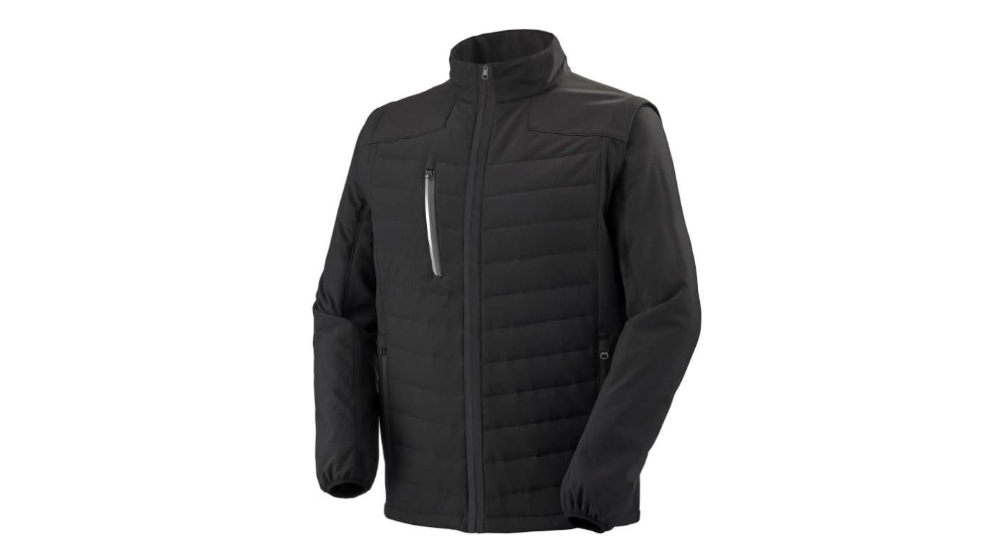 Veste de travail, Manches amovibles Unisexe Cepovett Safety CARPATES, Noire, XXL