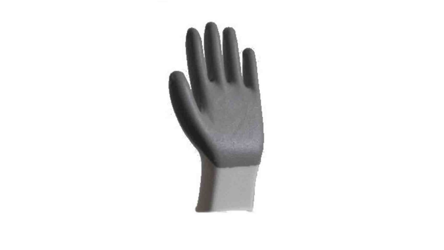 Reldeen Grey Polyester General Purpose Gloves, Size 8, Medium