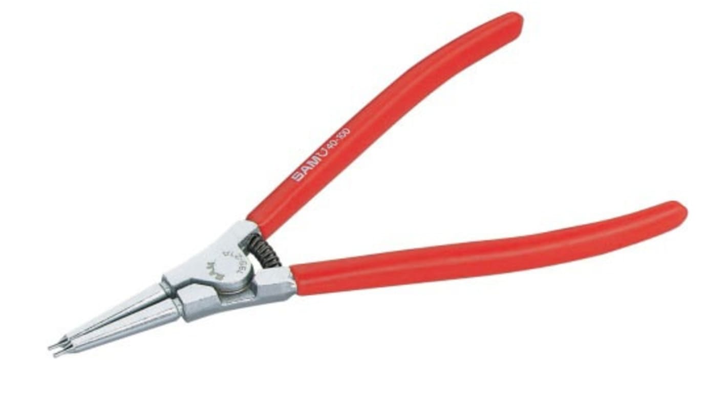 SAM Circlip Pliers, 140 mm Overall, Straight Tip, ESD