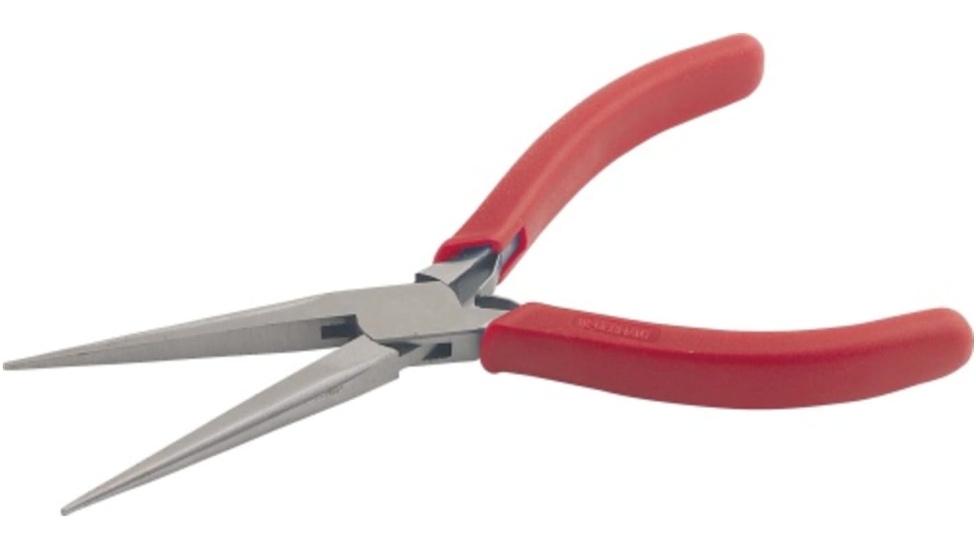 SAM Long Nose Pliers, 175 mm Overall, 64mm Jaw