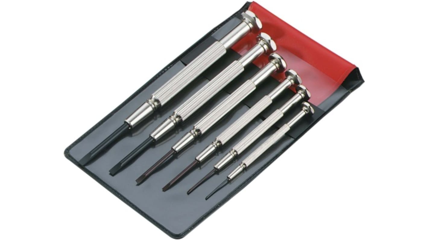 SAM Slotted Screwdriver Set, 6-Piece