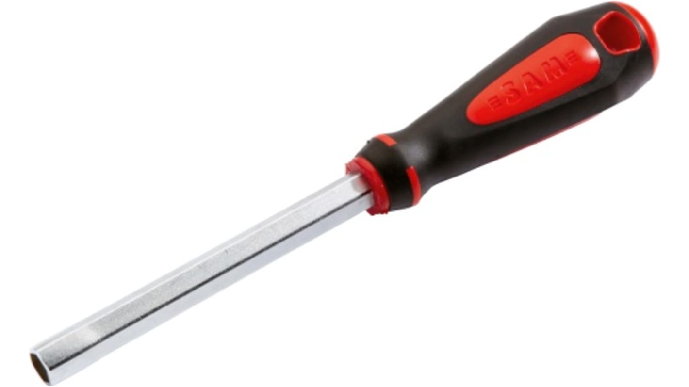SAM Hexagon Nut Driver, 7 mm Tip, 125 mm Blade, 230 mm Overall