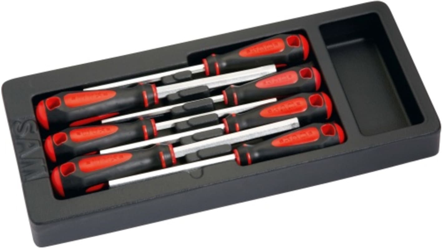 SAM Hexagon Nut Driver Set, 4 mm, 5.5 mm, 5 mm, 6 mm, 7 mm, 8 mm, 10 mm Tip