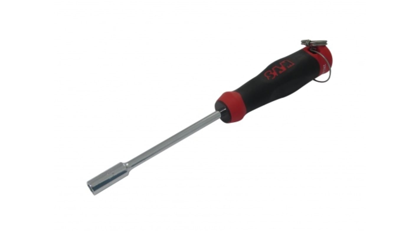 SAM Hexagon Nut Driver, 7 mm Tip, 125 mm Blade, 255 mm Overall