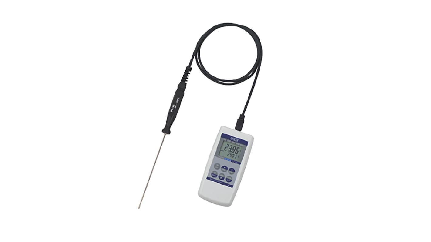 WIKA PT100 Needle Immersion Temperature Probe, 300mm Length, 3mm Diameter, 250 °C Max