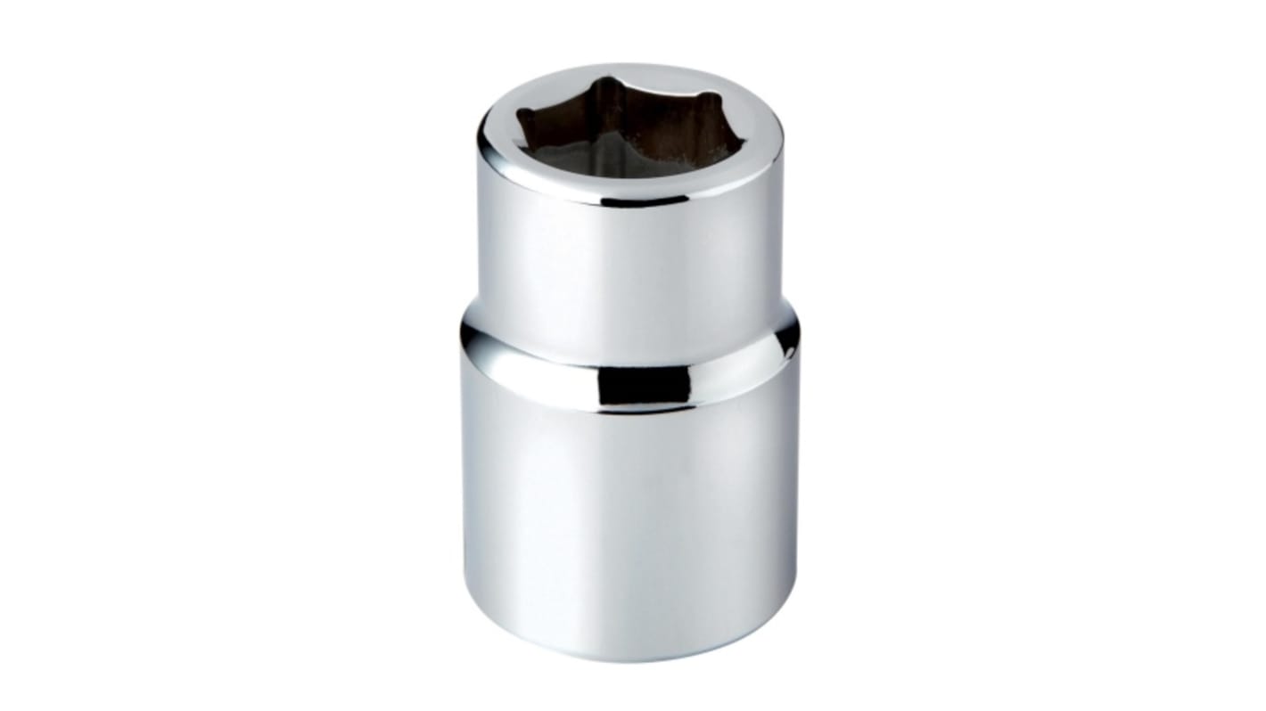 SAM 3/4 in Drive 19mm Standard Socket, 6 point, 51 mm Overall Length