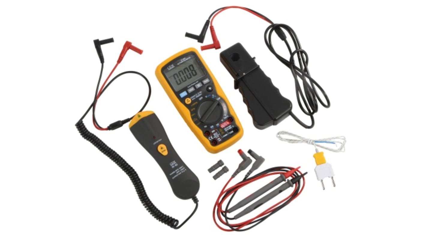 SAM FL-17 Handheld Multimeter, 20A ac Max, 20A dc Max, 600V ac Max