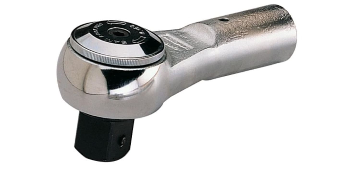 SAM 1 in Square Ratchet Socket Wrench, 169 mm Overall