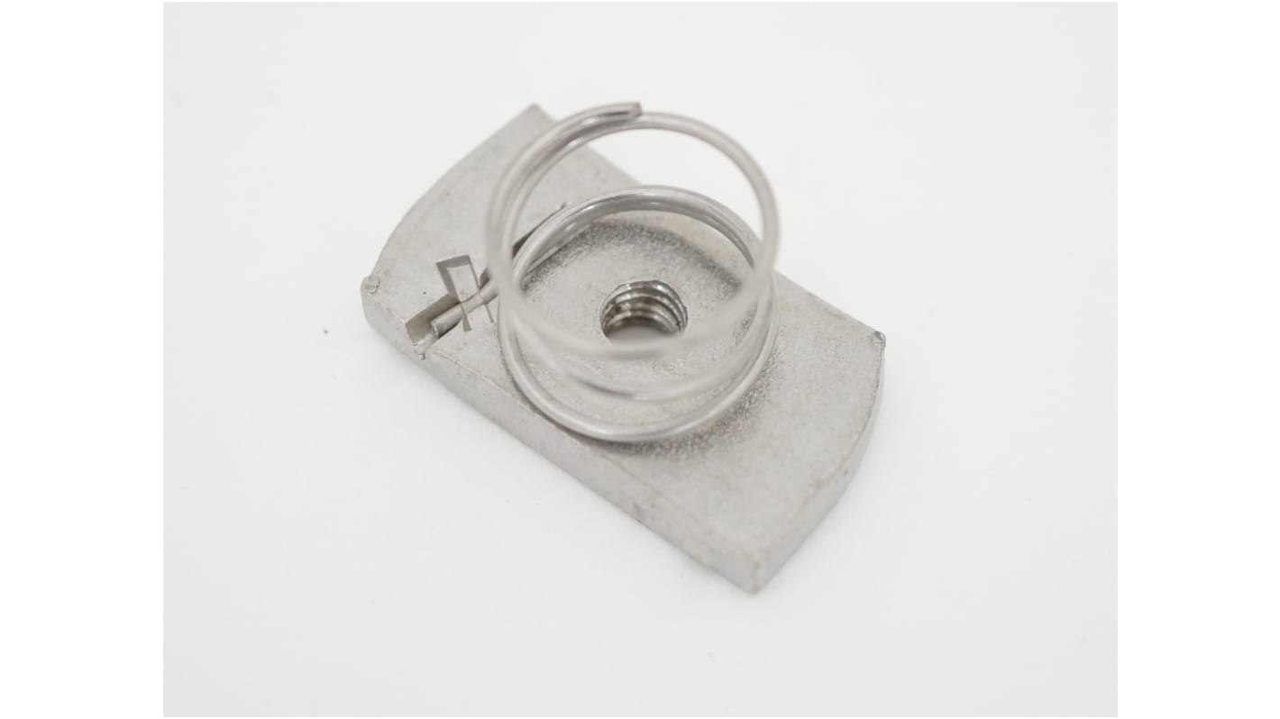 RS PRO Channel Nut, M8, Nut Base Dimensions 35 x 19mm, Stainless Steel RS