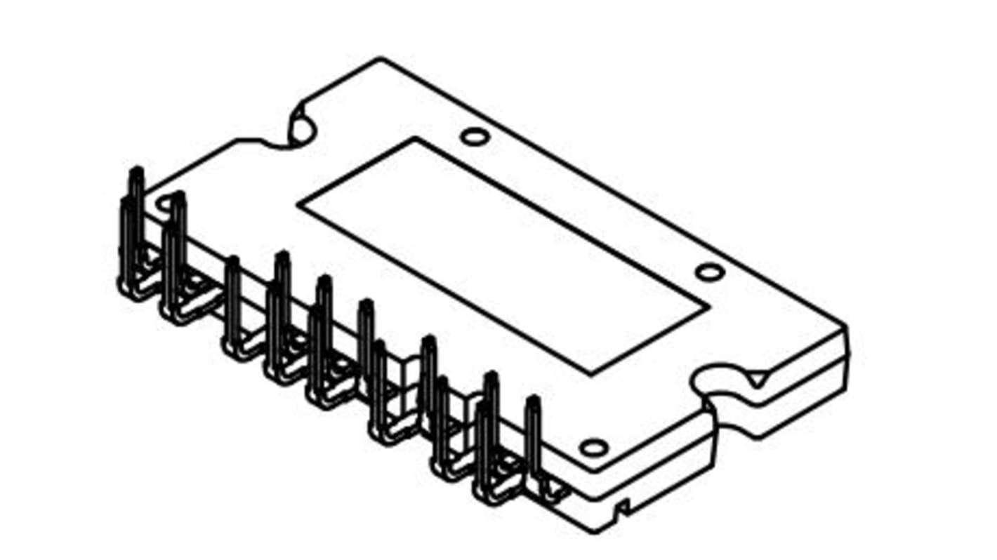 Dual SiC MOSFET, 38 A, 650 V, 12-Pin APMCD-A16 onsemi FAM65CR51ADZ2